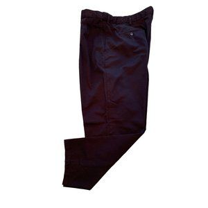 44 x 30 Covington‎ Men's Black Chino Pants 100% Cotton Comfort Waist